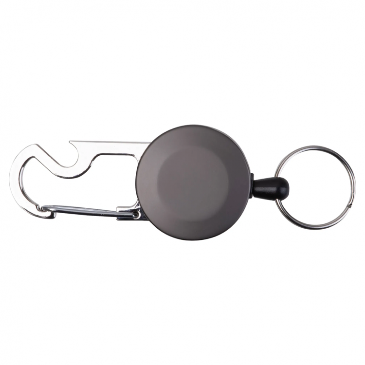 Држач за беџ јојо со карабин отворач метален 