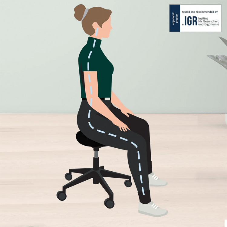 Leitz Ergo Sitting Stool