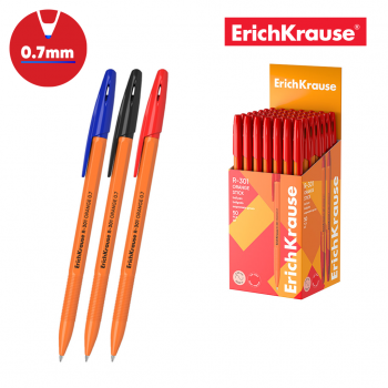 Ballpoint pen R-301 Stick Orange Erich Krause