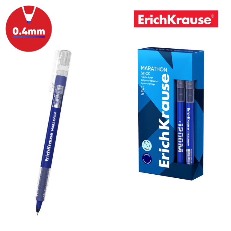 Rollerball pen Marathon Erich Krause