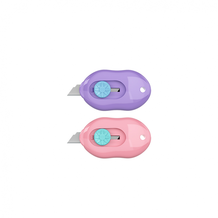 Cutter push-lock Cloud Mini Pastel, ErichKrause