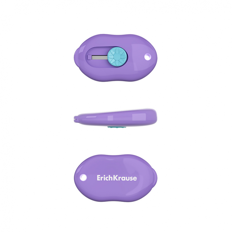 Cutter push-lock Cloud Mini Pastel, ErichKrause