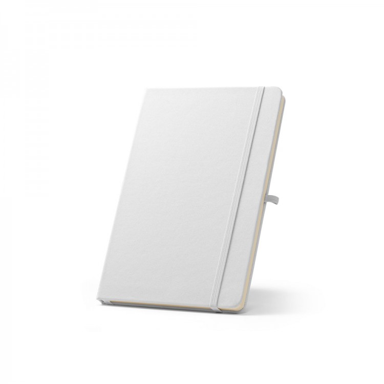 A5 notebook in rPET polyester, 80 lined sheets 100% recycled