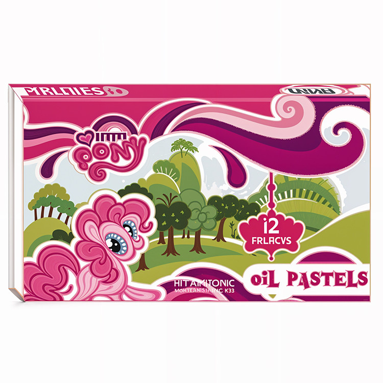 Oil pastels 12 colours My little pony