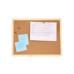 CORK BOARD 60 x 90 WOODEN FRAME - Image 2