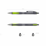 Mechanical pencil MEGAPOLIS® Concept 0.5mm, НВ - Image 2