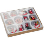 12-piece X-mas tree decorations