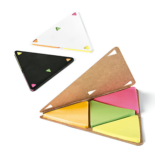 triangle sticky notes