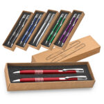Metal writing set