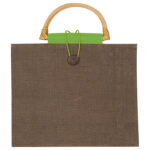 Торба од јута со рачка бамбус - Image 2