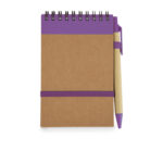 Recycled notebook with pen Mael - Image 2