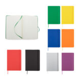 Тефтер А5 со ластик, 100л. бланко