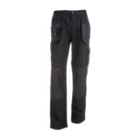 Men's trousers in 98% cotton and 2% elastane (240 g/m²). Contains 6 pockets: 2 side pockets with zip - Image 2