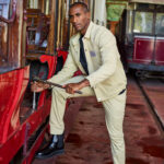 THC TALLINN. Cotton and elastane trousers - Image 12