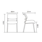 VISITOR’S CHAIRS EVO 4L M - Image 5