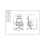 Office chair RFG Snow HB - Image 13