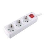 Extension cord with switch, 3 shock, 3m