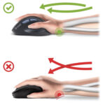 YENKEE YMS 5050 MOUSE WIRELESS ERGONOMIC USB GRAY - Image 6