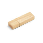 16GB bamboo USB flash drive - Image 2