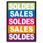 Магнетна рамка 50х70см црна