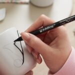 Porcelain brush pen,Edding 4200 - Image 3