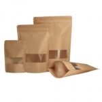 Кеса зип хартиена 130х225мм со прозор