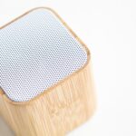 Еко звучник блутут бамбус коцка - Image 7