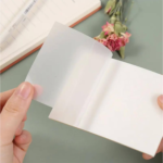 clear sticky notes