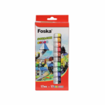 Foska Tempera paints, professional, in tubes, 12 ml, 12 colors