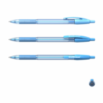 Retractable ballpoint pen ErichKrause® R-301 Spring Matic 0.7, ink color: blue (box 50 pcs.) - Image 3