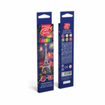 Hexagonal color pencils 6 Neon colors - Image 4