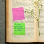 Plastic sticky notes Pastel Bloom, 75x75mm, 50 sheets - Image 10