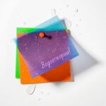 Plastic sticky notes Pastel Bloom, 75x75mm, 50 sheets - Image 11