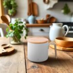 Еко чаша термос 300мл, бамбус капак, рец. инокс - Image 15