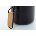 Еко чаша термос 300мл, бамбус капак, рец. инокс - Image 5