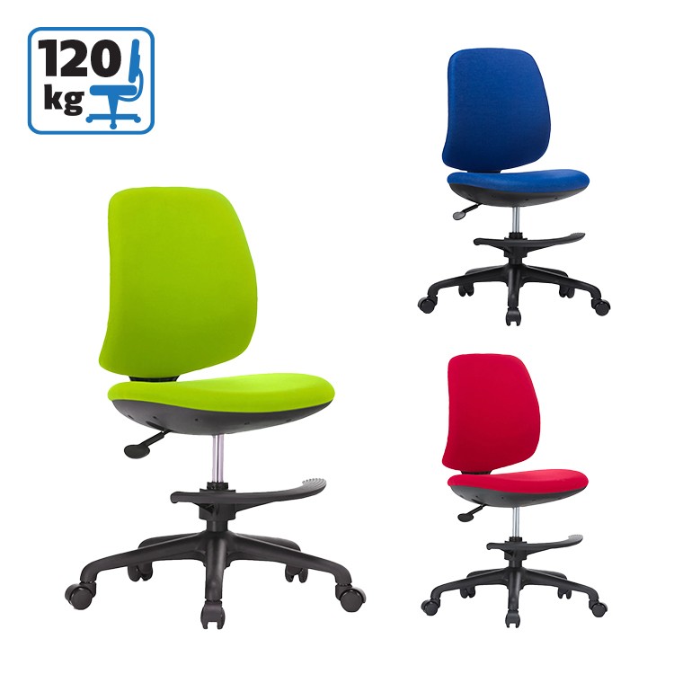 Детски стол RFG Candy Foot Black – Ергономски и регулирувачки Канцелариска столица Candy black - Image 1