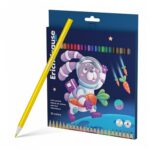 Triangular color pencils Kids 24 colors ErichKrause