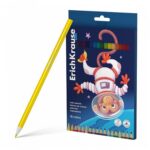 Triangular color pencils Kids 18 colors ErichKrause