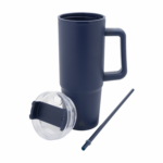 Еко чаша термос 900мл, рециклиран пластика - Image 7