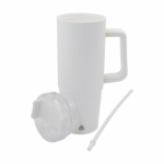 Еко чаша термос 900мл, рециклиран пластика - Image 9