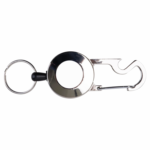 Retractable keychain with metal carabiner - Image 6