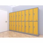 Wardrobe metal, with 6 doors, 90x45x185 RFG - Image 9