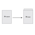 Коверт Б4 со фалта, 250х353х40мм - Image 2