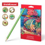 Боици дрвени 1/18 шестаголни АртБери Erich Krause