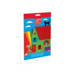 Хартија Б5 во боја, самолеплива, 1/10 - Image 3