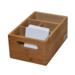 Large bamboo box for medical supplies - Image 5