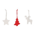 TRIO DECO I Set of 3 Christmas decorations