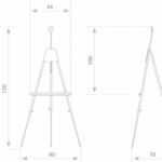 Tripod stand for boards - Image 6