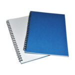 NOTEBOOK, METAL SPIRAL A5, 80 SHEETS