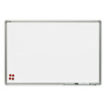 Бела табла магнетна 120х240см, алуминиум рамка